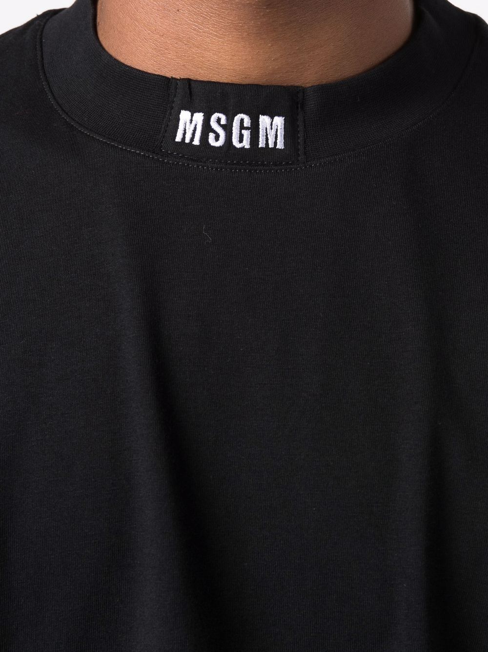 фото Msgm футболка с логотипом