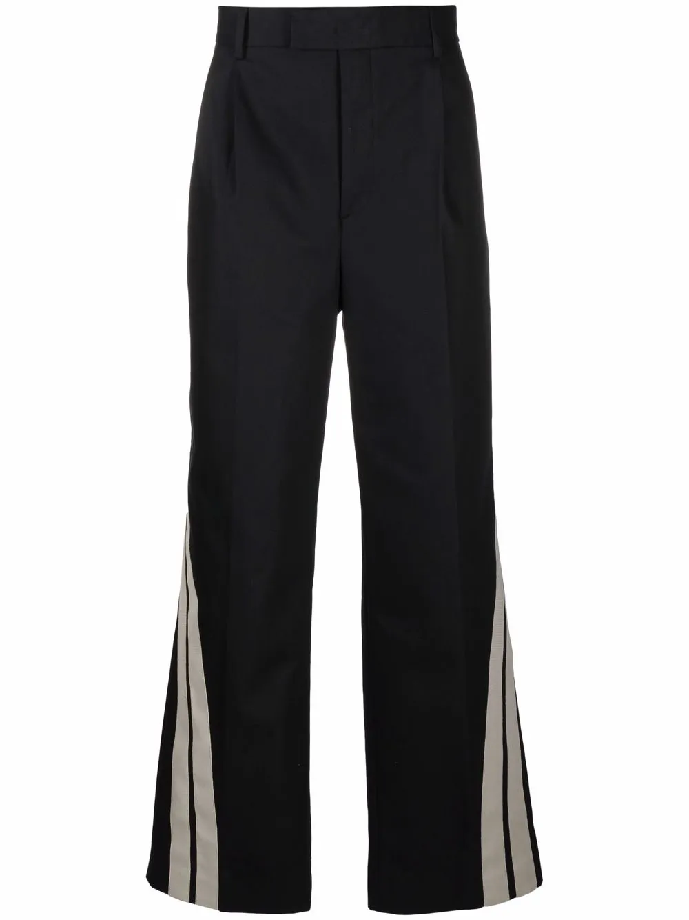 

MSGM pants con franjas laterales - Negro