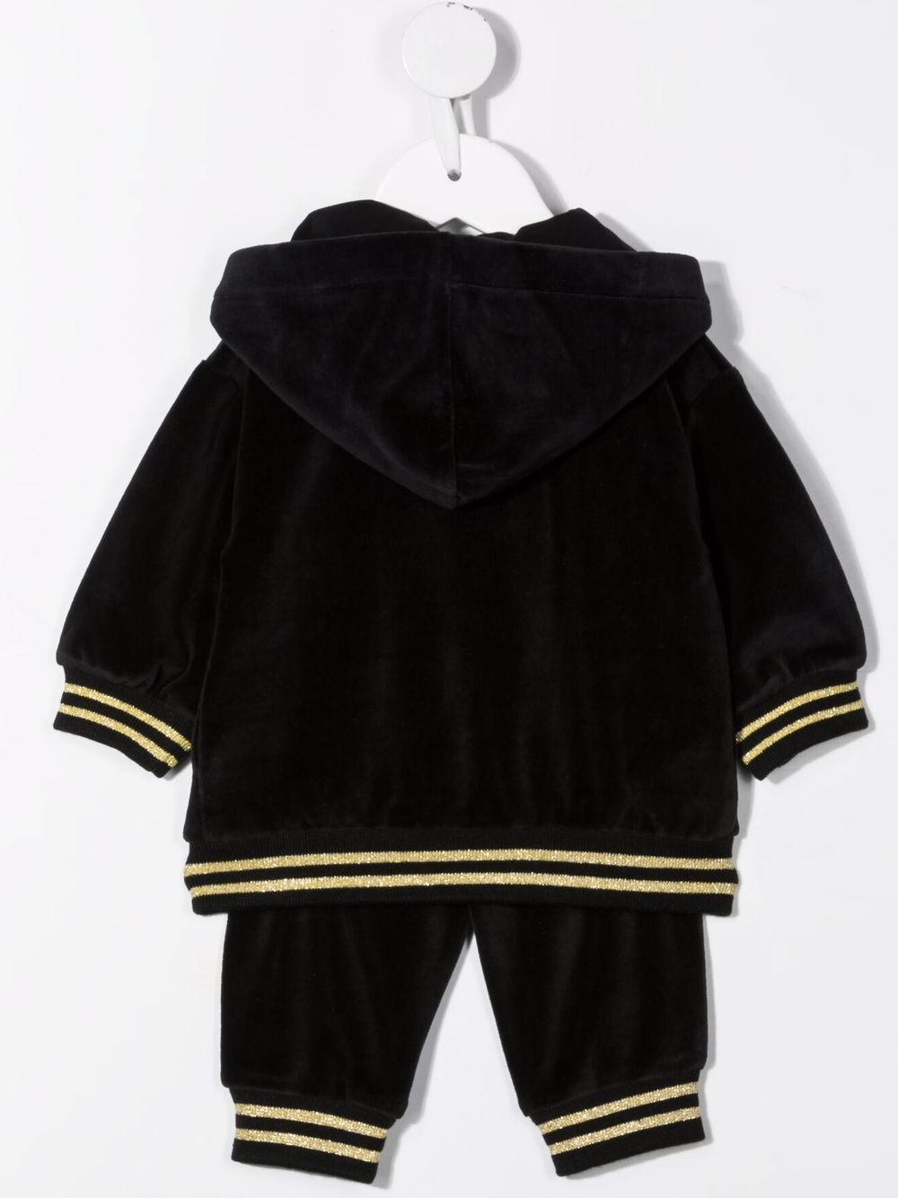 фото Moschino kids спортивный костюм teddy с блестками