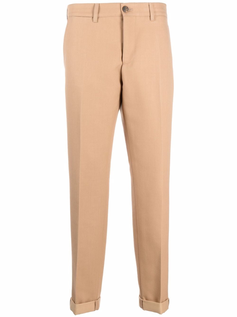 Golden Goose Mid-rise Straight-leg Trousers In Neutrals