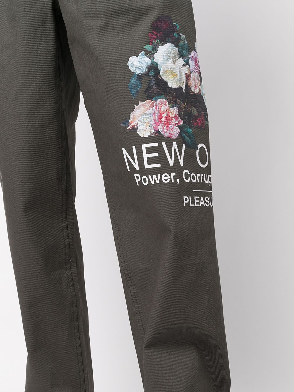 фото Pleasures брюки power из коллаборации с new order