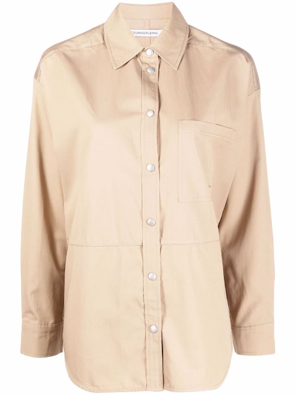 calvin klein jeans utility shirt