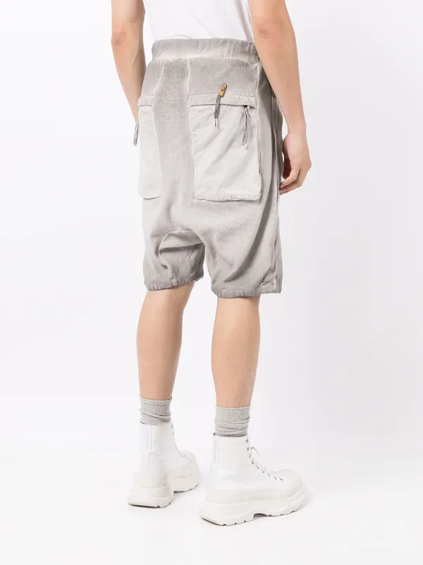 Boris Bidjan Saberi ストーンウォッシュ カーゴショーツ 通販 - FARFETCH