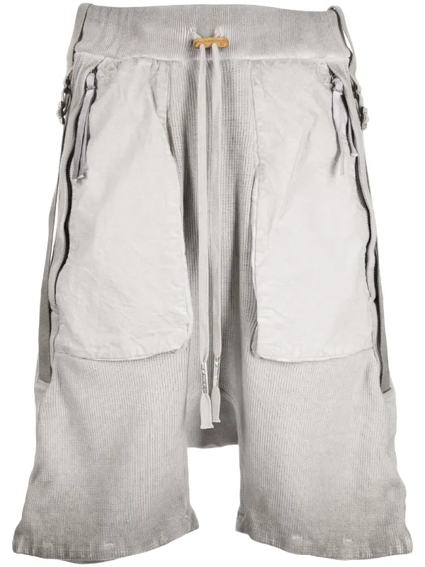 Boris Bidjan Saberi ストーンウォッシュ カーゴショーツ 通販 - FARFETCH