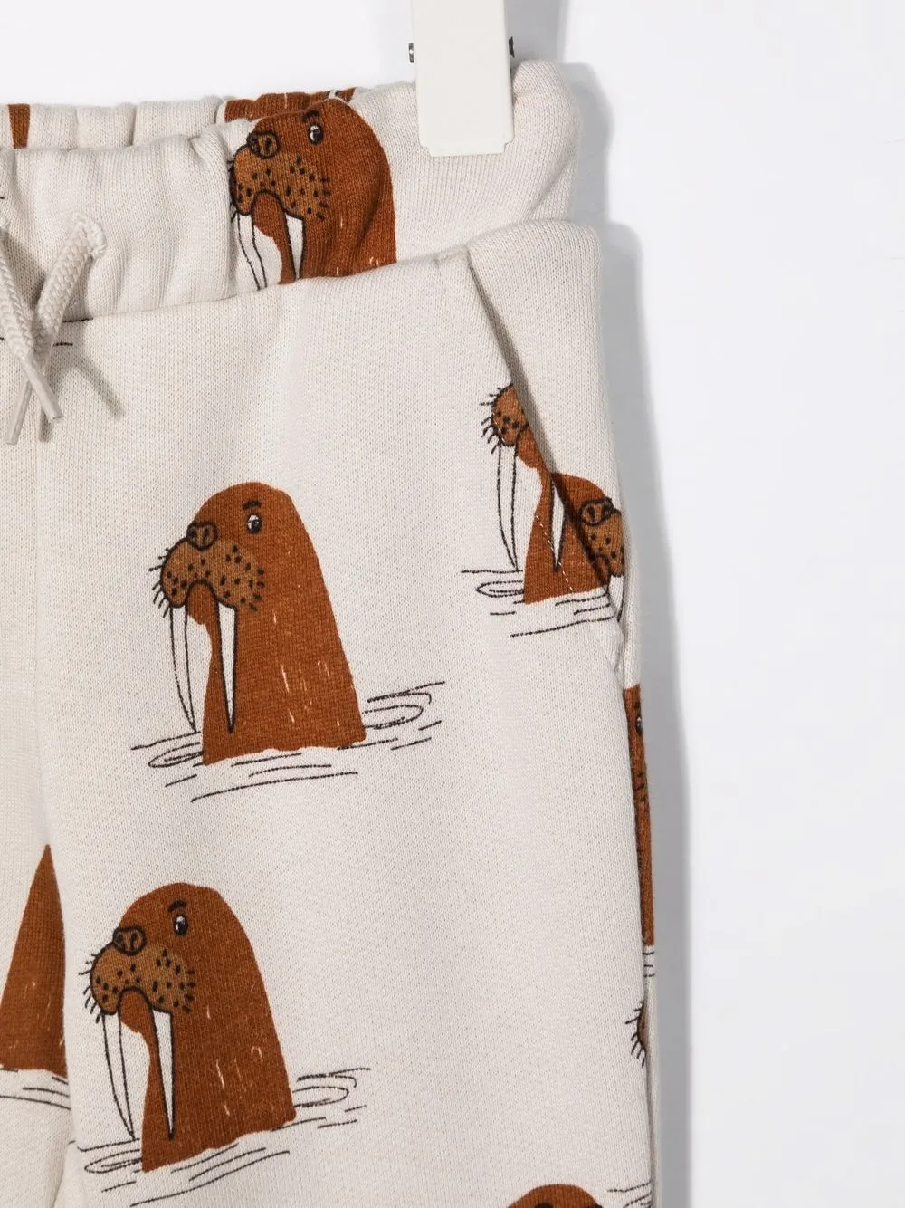 фото Mini rodini спортивные брюки с принтом walrus