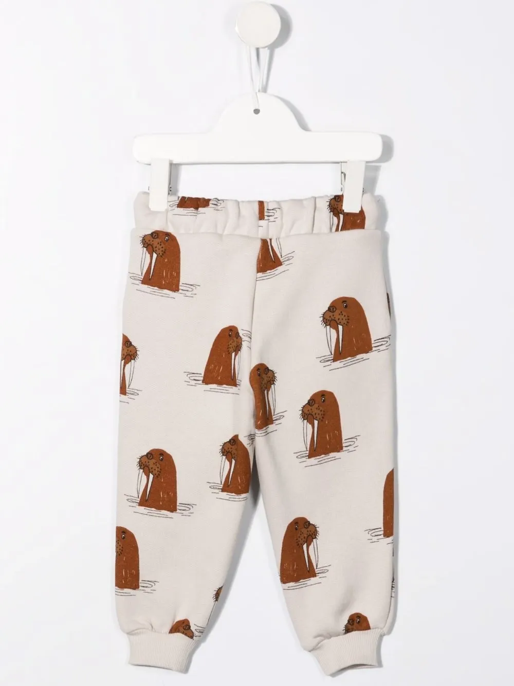 фото Mini rodini спортивные брюки с принтом walrus