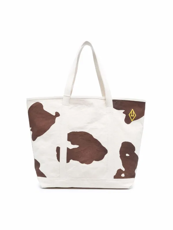 cow print tote