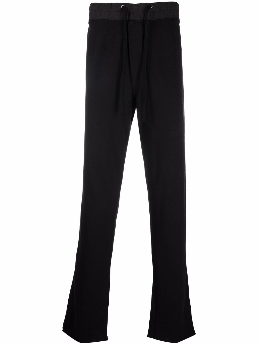 

James Perse pants de tejido de rizo francés - Negro