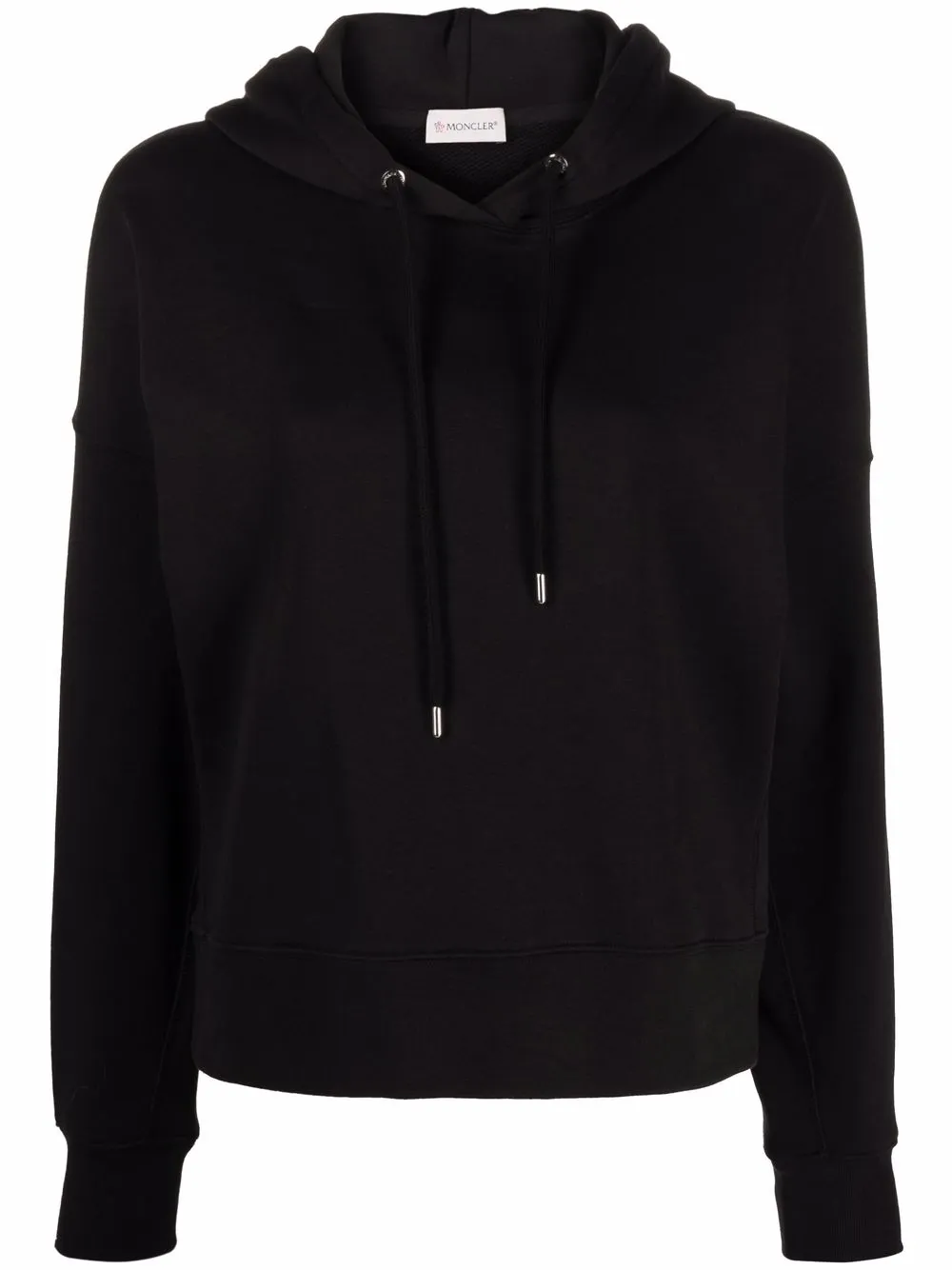 

Moncler logo-print pullover hoodie - Black