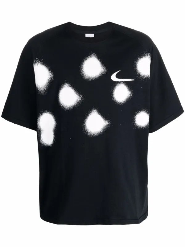 Nike X Off-White graphic-print short-sleeve T-shirt | Black