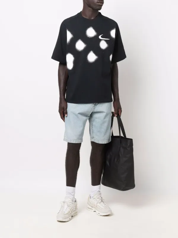 Nike X Off-White graphic-print short-sleeve T-shirt | Black