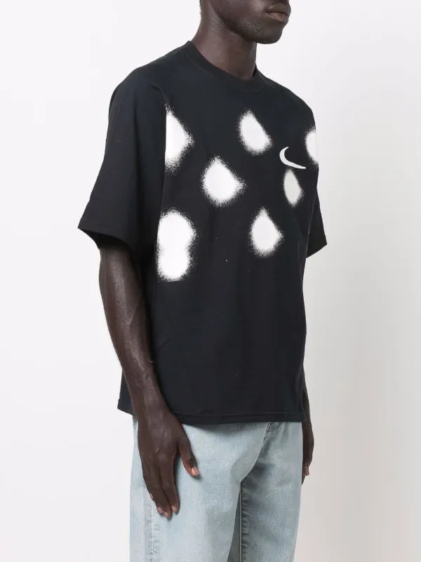 Nike X Off-White graphic-print short-sleeve T-shirt | Black