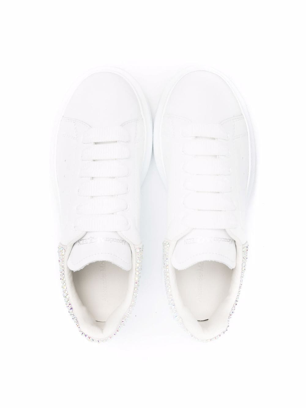 фото Alexander mcqueen kids oversized low-top sneakers