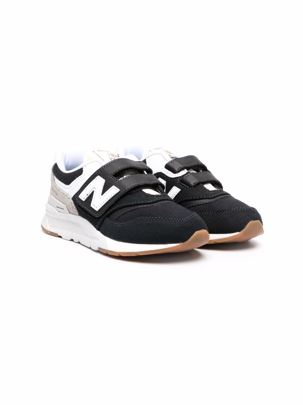 фото New balance kids кроссовки на липучках с нашивкой-логотипом