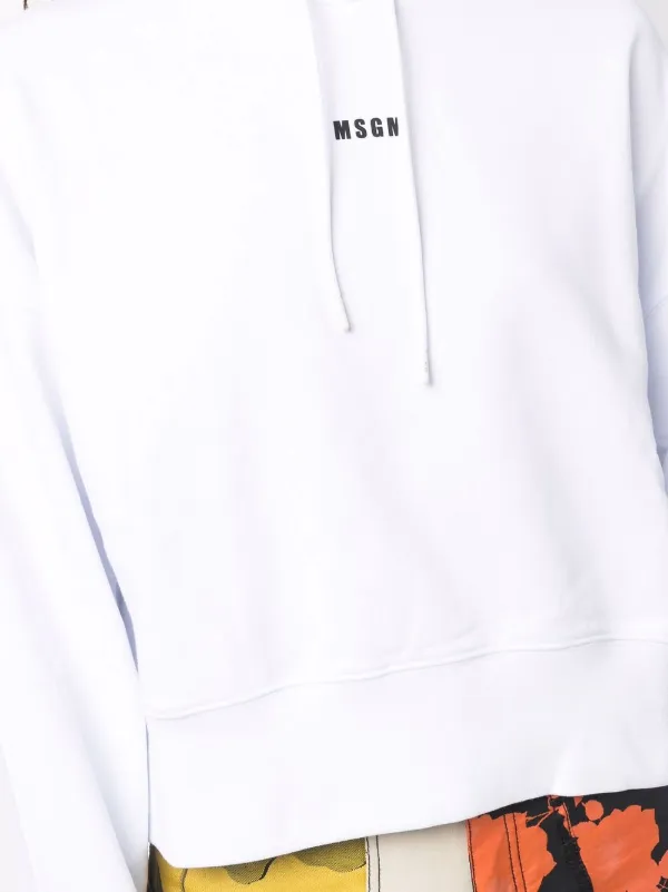 MSGM - MSGM クロップドパーカー MSGM クロップド パーカー 通販 - FARFETCH