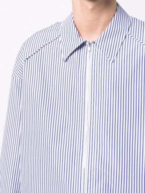 juun j striped shirt