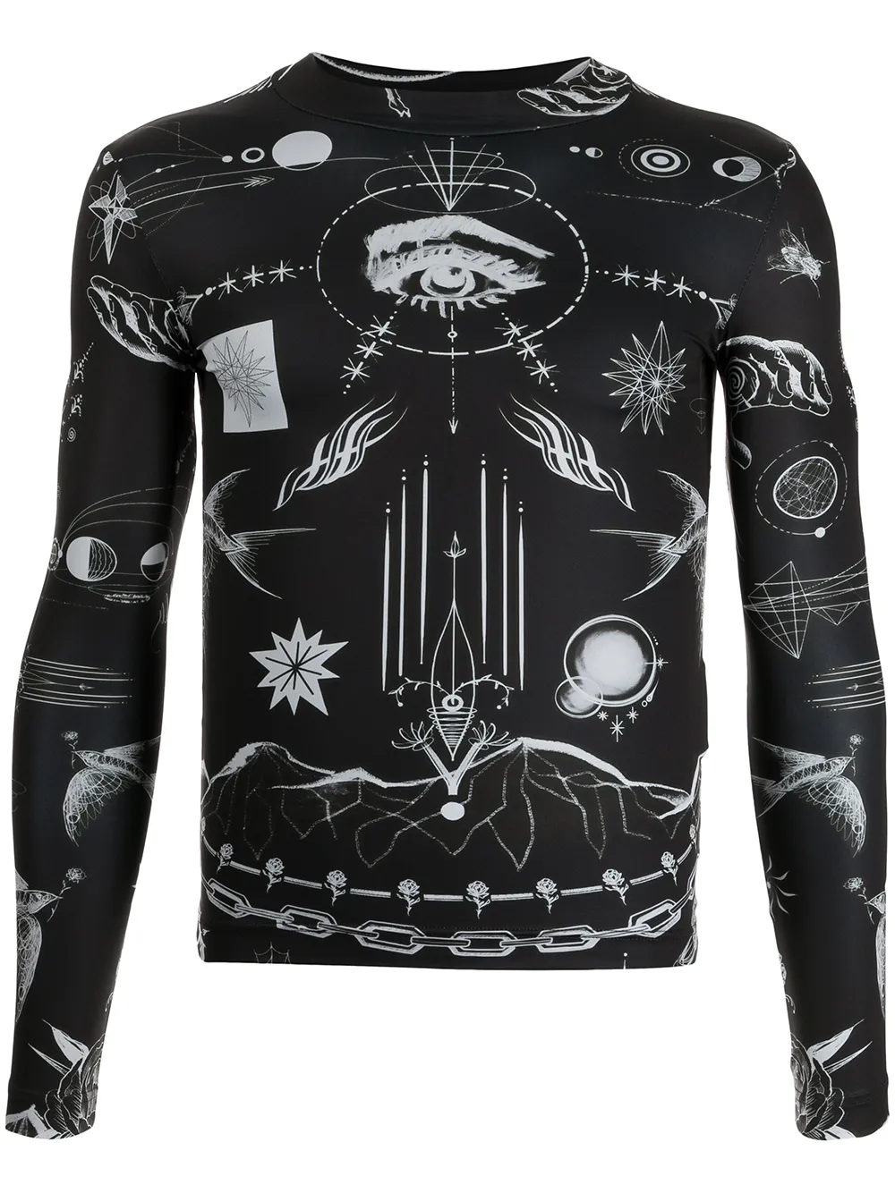 Jean Paul Gaultier × sacai Tatto Tops-