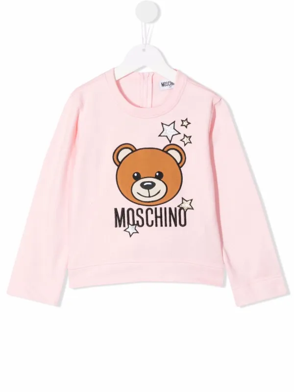 Moschino Kids T Shirt Con Ricamo Farfetch