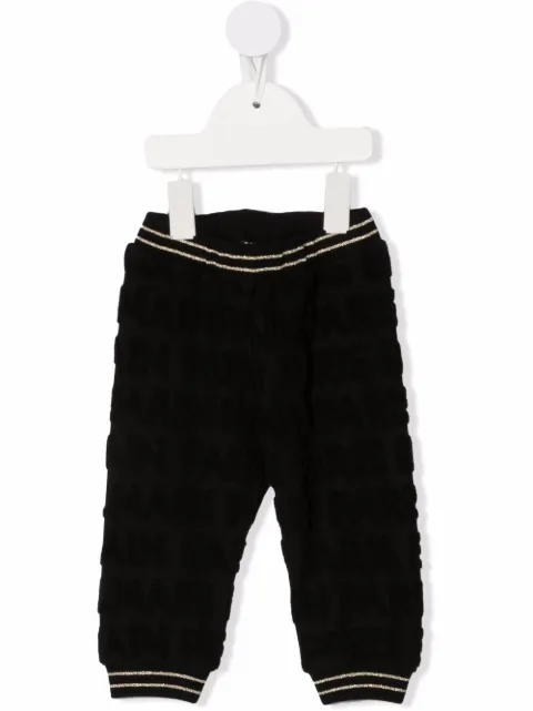 Balmain Kids بنطال بمونوغرام بالكامل