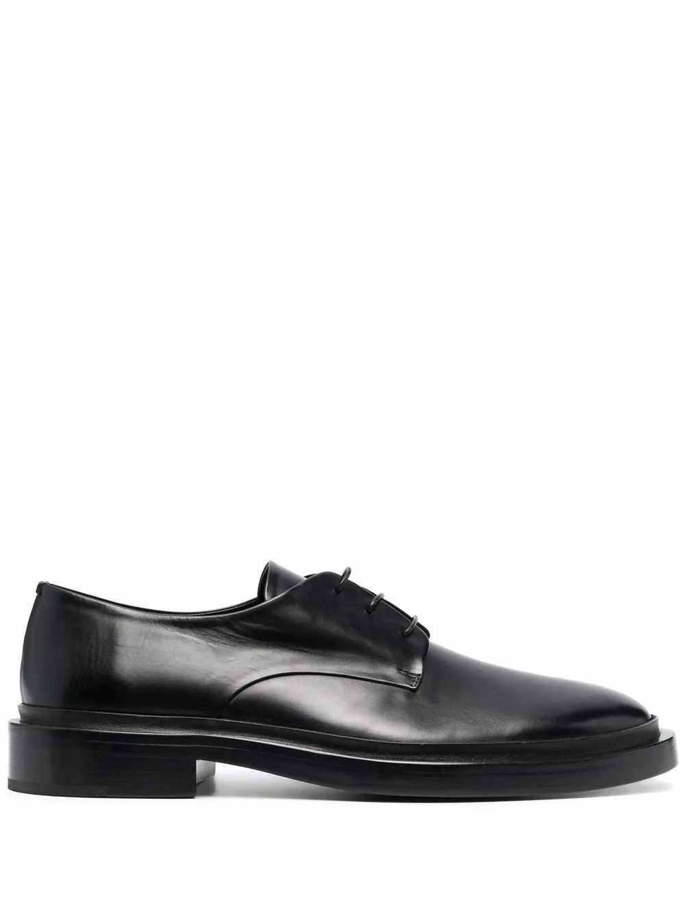 Jil Sander lace-up leather derby shoes