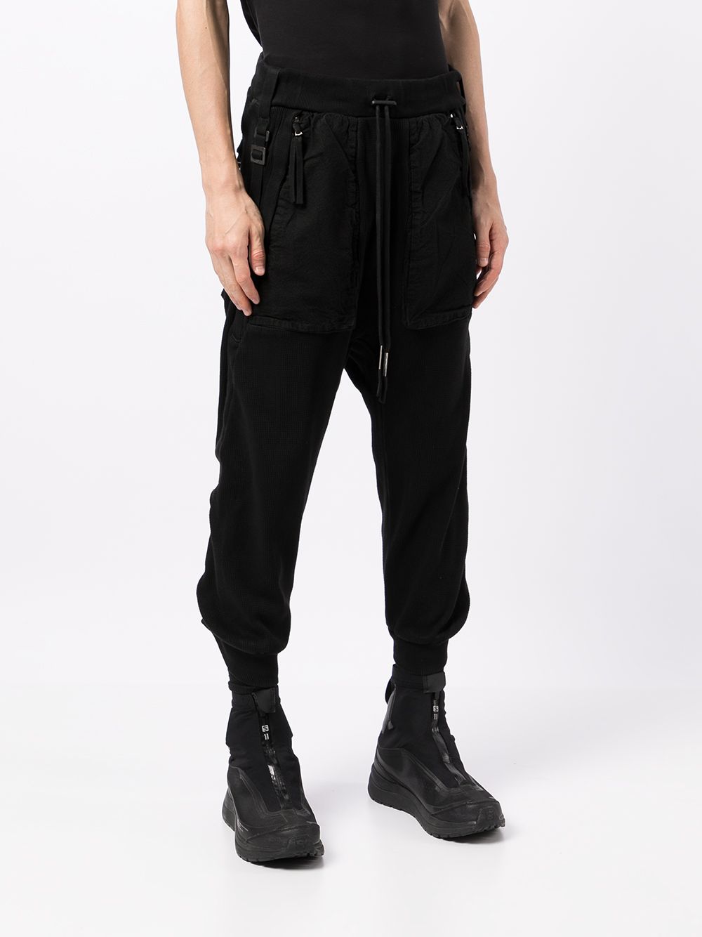 Boris Bidjan Saberi drop-crotch Cargo Trousers - Farfetch