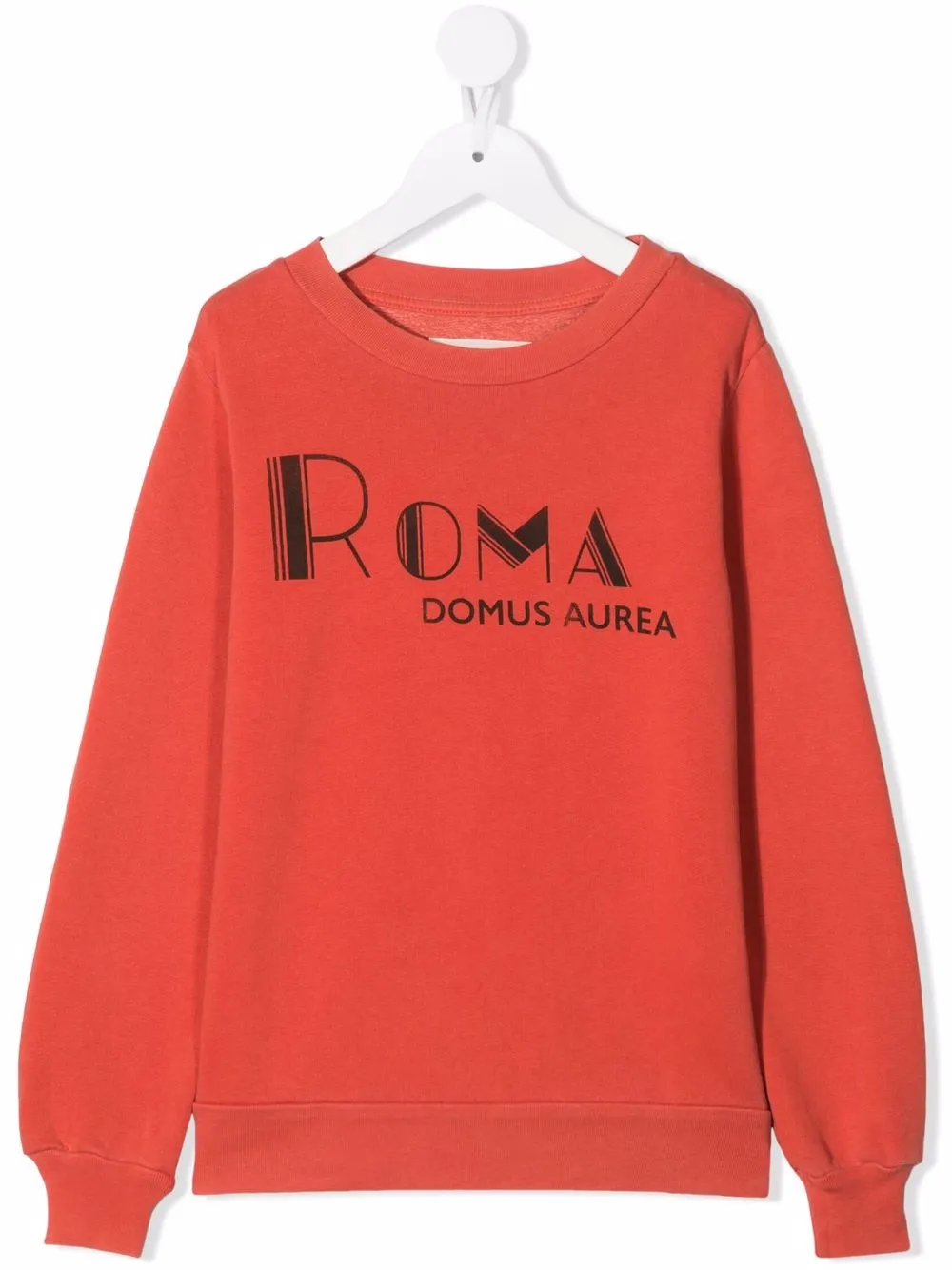 

The Animals Observatory roma lettering print sweatshirt - Red