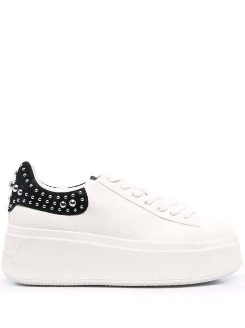 ASH baskets Moby en cuir à détails de clous