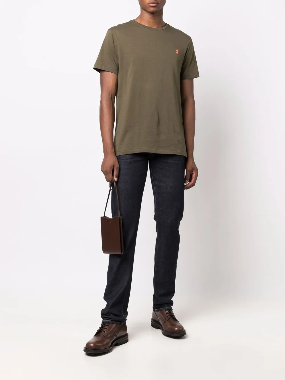 фото Polo ralph lauren футболка с вышивкой