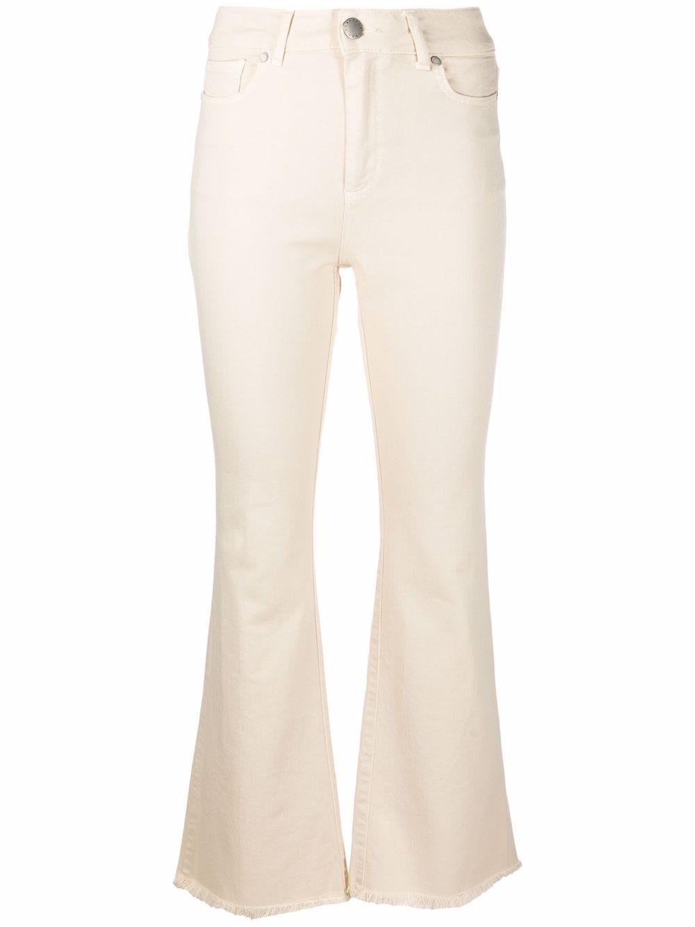 

Federica Tosi flared cropped trousers - Neutrals