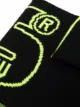 Gcds Kids logo wool scarf