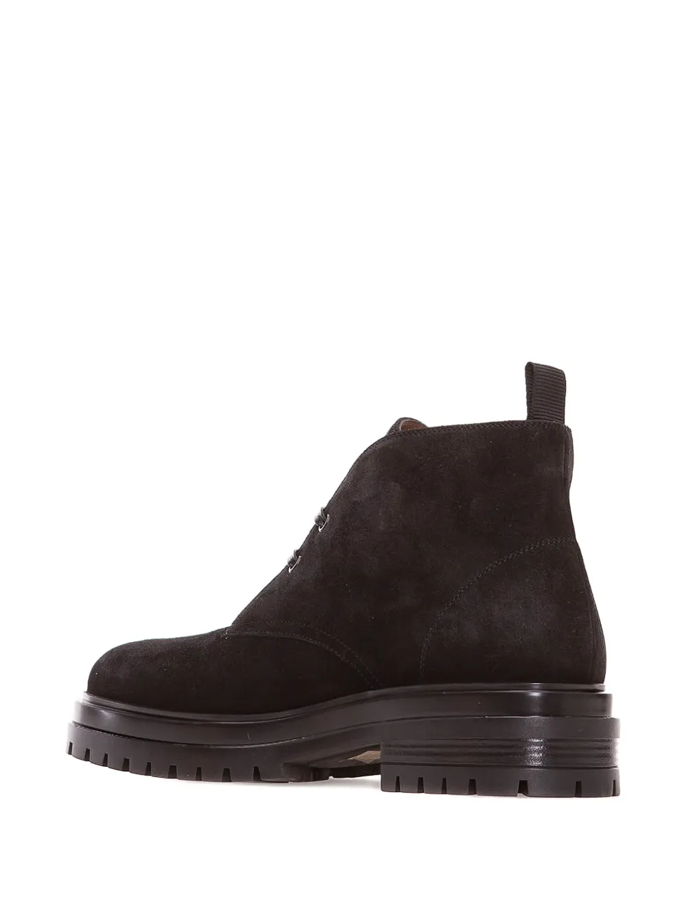Gianvito Rossi lace-up desert boots Brown