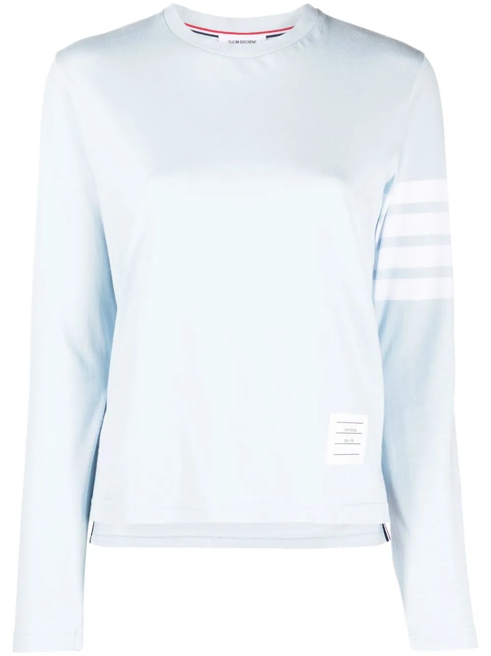 

Thom Browne 4-Bar long-sleeve T-shirt - Blue