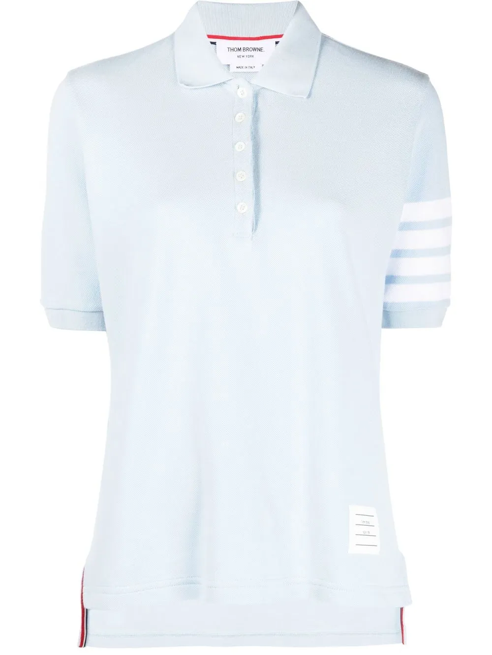 

Thom Browne Hector Bunny short-sleeve polo shirt - Blue