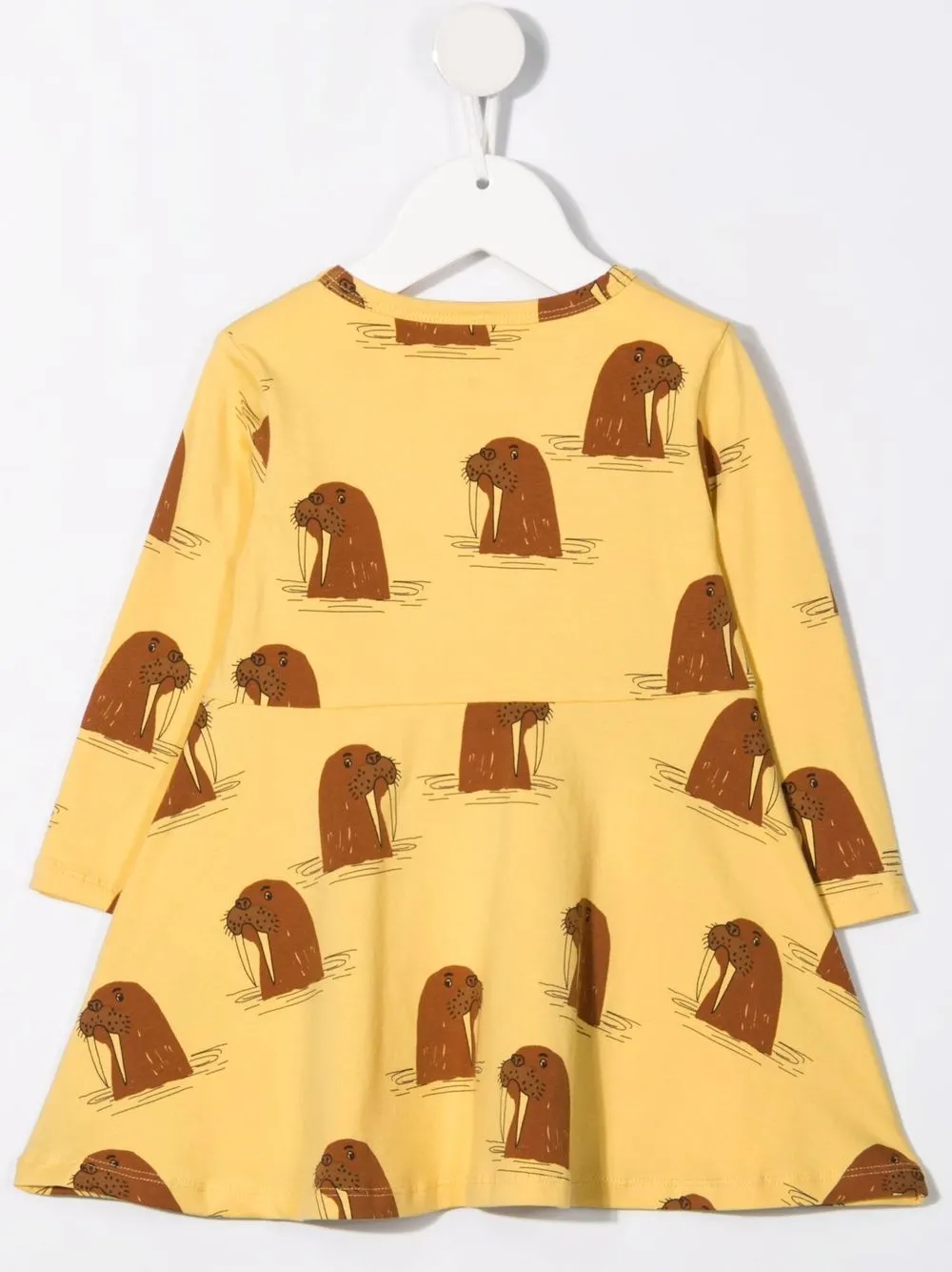 фото Mini rodini платье с принтом walrus