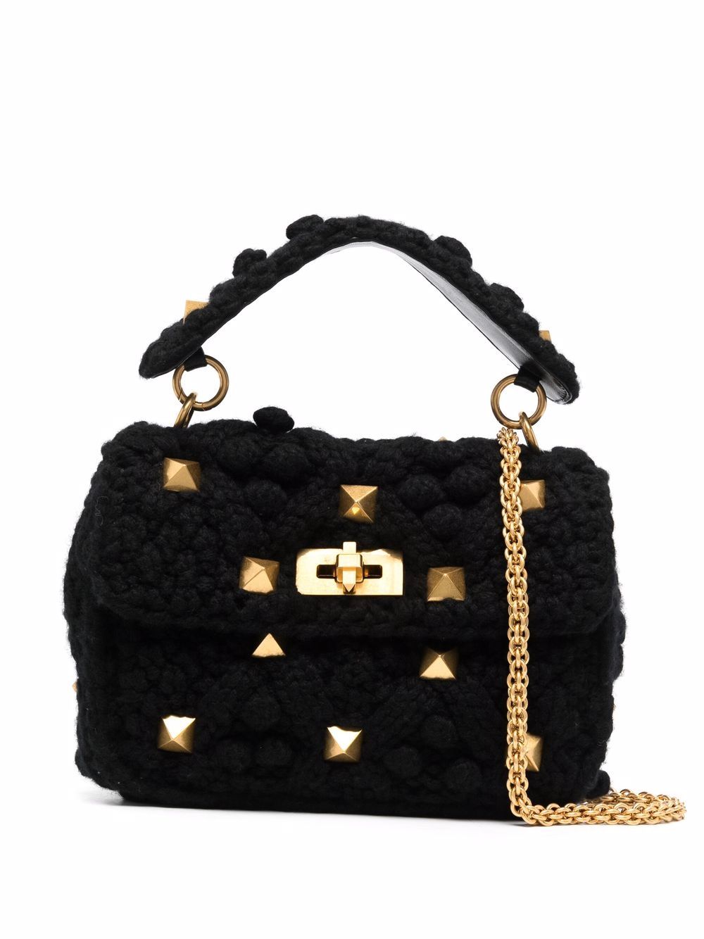 Valentino Garavani Roman Stud Shoulder Bag - Farfetch