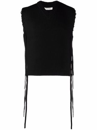 Craig Green Laced V-neck Vest - Farfetch