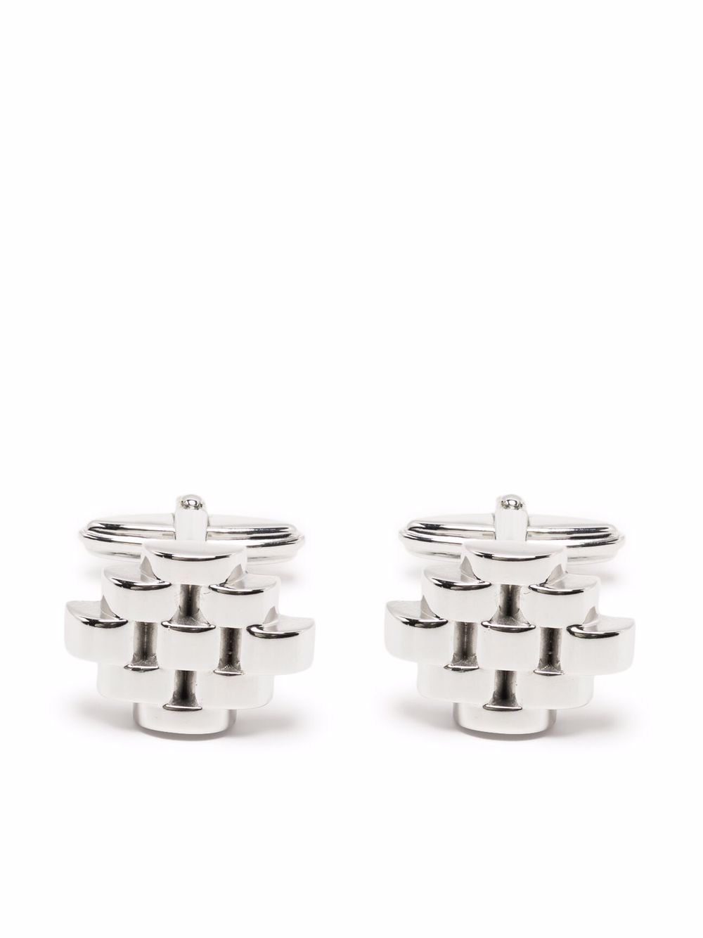 Lanvin interwoven-effect Cufflinks - Farfetch