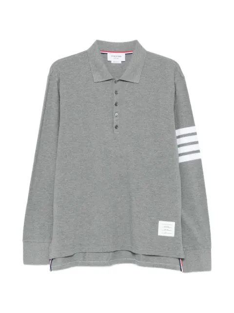 Thom Browne playera tipo polo con motivo 4-Bar