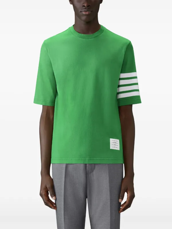 Tシャツ・カットソー THOM BROWNE '4-Bar' wool t-shirt THOM BROWNE | 4 Bar Wool Blend T-Shirt | Men | Lane Crawford