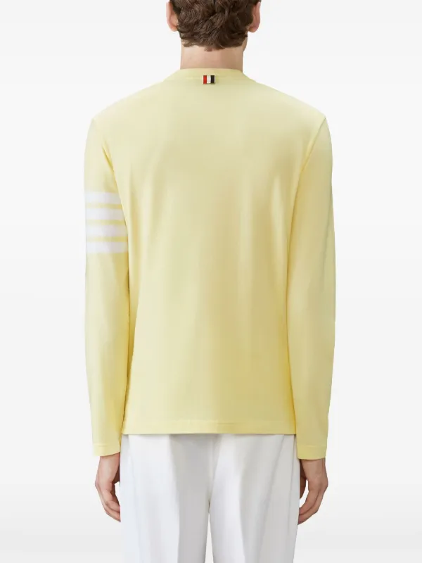 Thom Browne Cotton Sweater | Yellow | FARFETCH