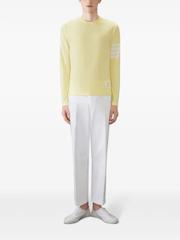 Thom Browne Cotton Sweater | Yellow | FARFETCH