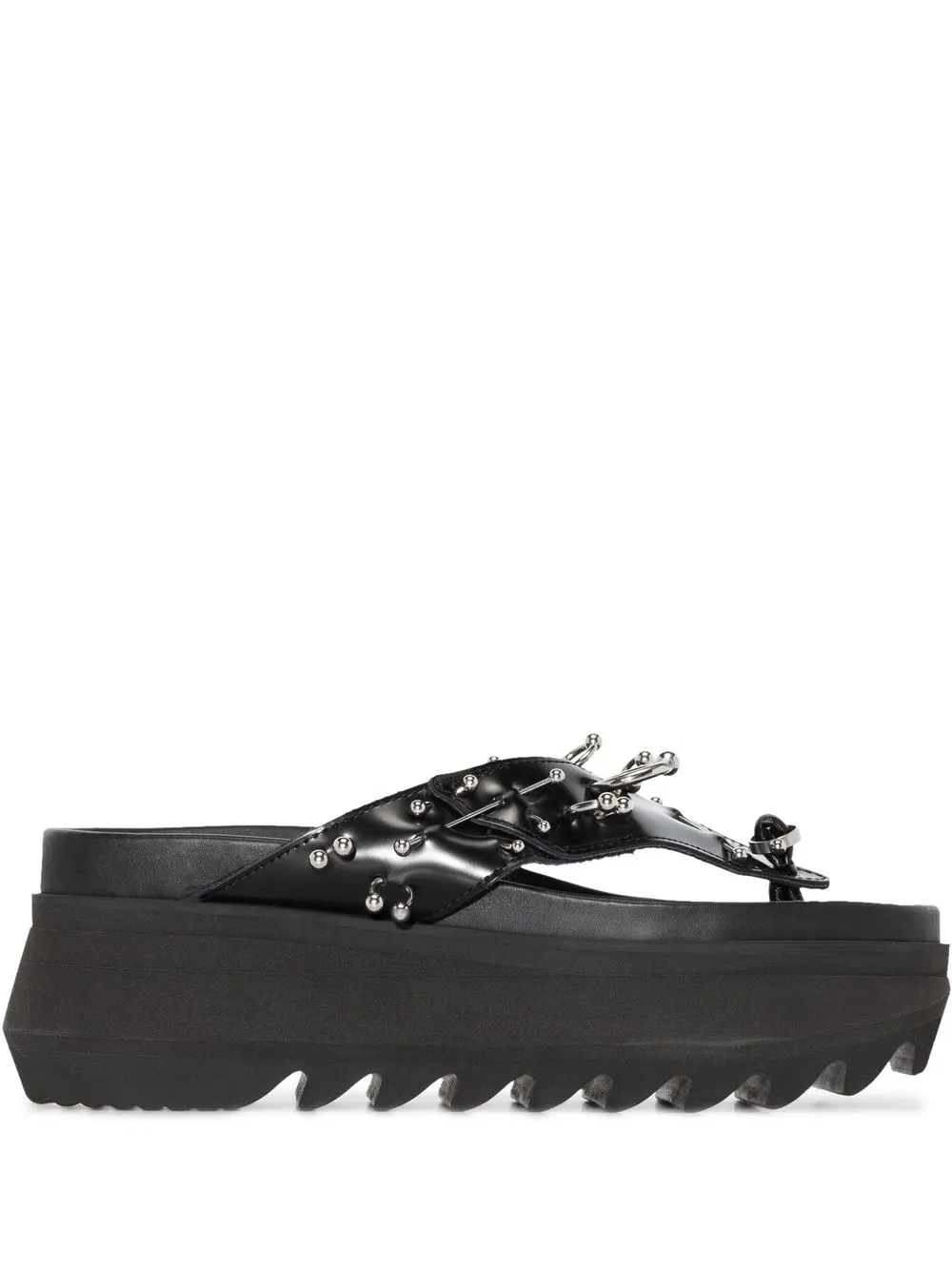 Sacai Embellished Flatform Sandals - Farfetch