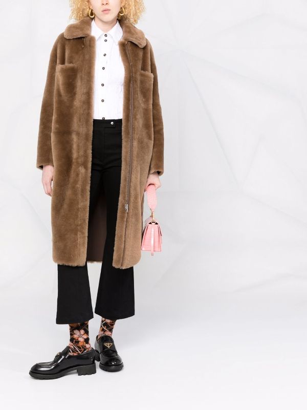 maje teddy bear coat