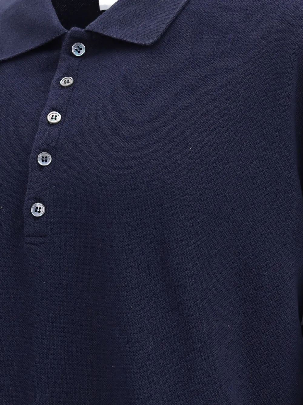 Thom Browne Poloshirt met lange mouwen Blauw