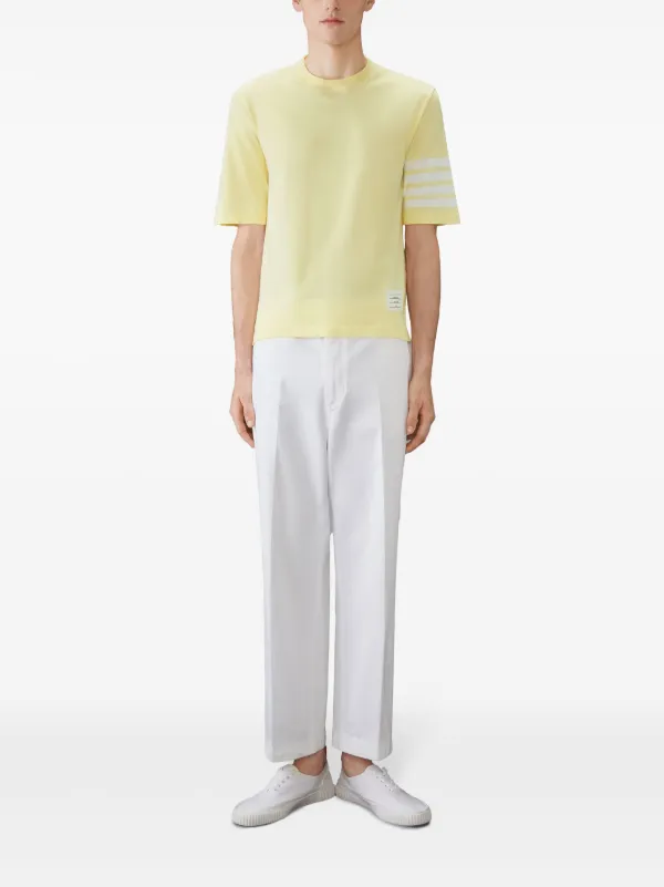 【THOM BROWNE】★送料・関税込★4バー 半袖Tシャツ Classic Pique 4 Bar Tee | Thom Browne