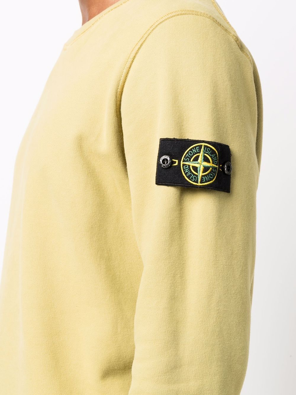 фото Stone island толстовка с нашивкой-логотипом