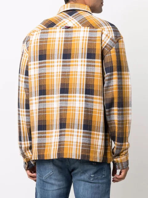 Tommy Jeans plaid-check Print Jacket 