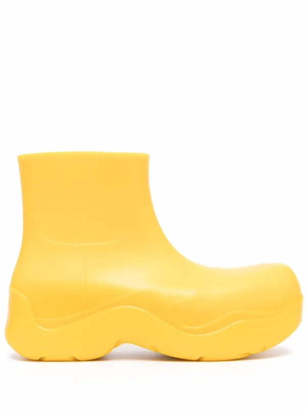 bottega yellow boots