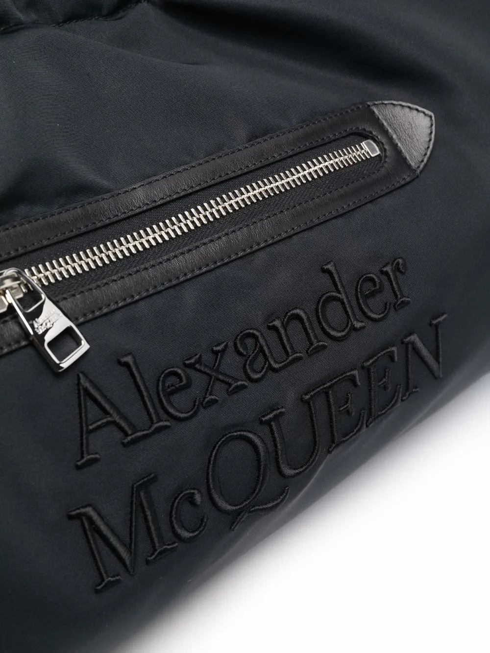 фото Alexander mcqueen сумка-тоут с вышитым логотипом