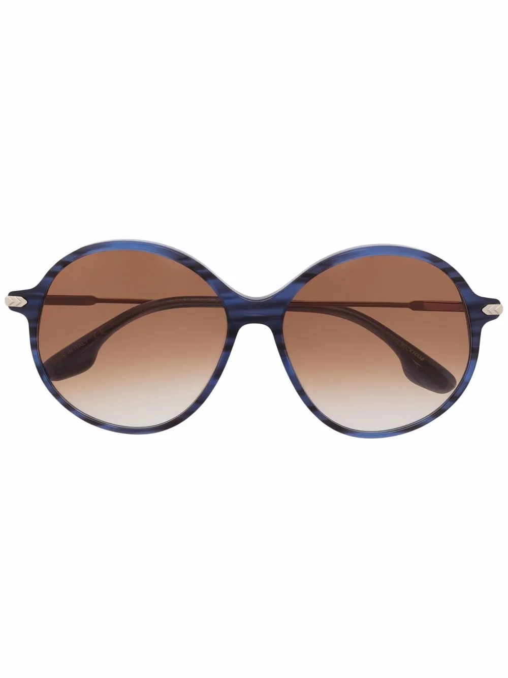 

Victoria Beckham Eyewear lentes de sol con armazón redondo - Azul